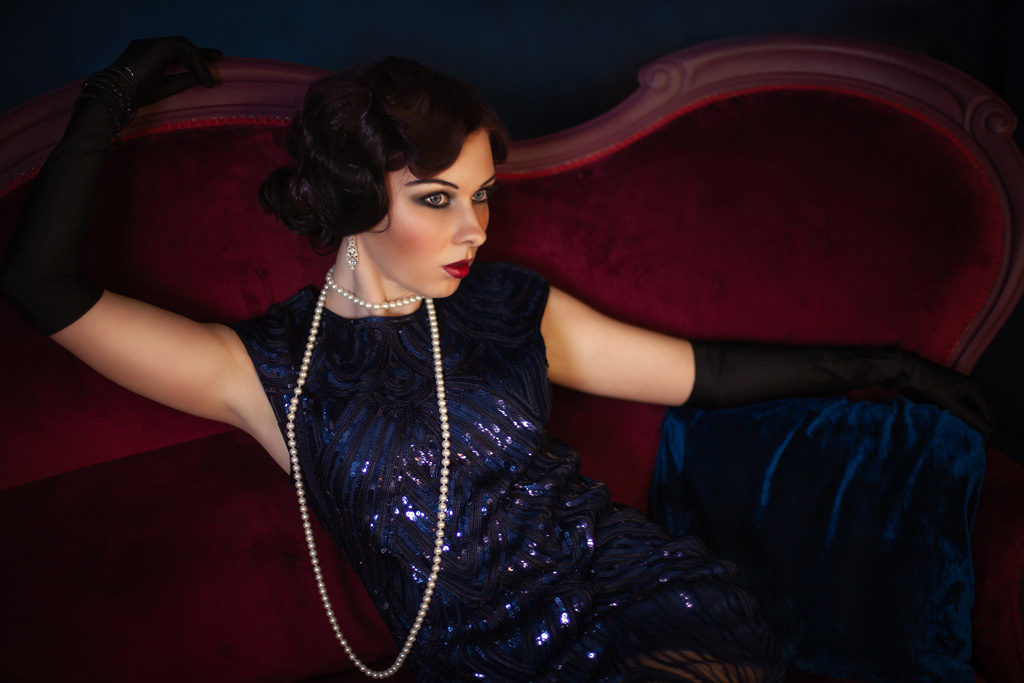 Прическа в стиле Гетсби