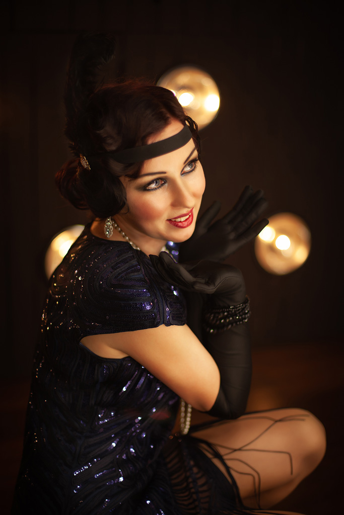 Образ в стиле 20х годов